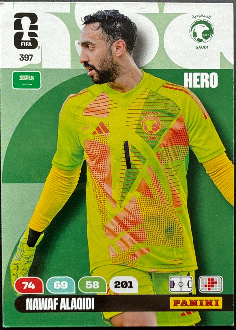 Nawaf al-Aqidi – Panini Adrenalyn XL FIFA World Cup 2026 – #397