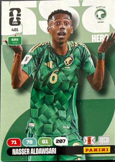Nasser al-Dawsari – Panini Adrenalyn XL FIFA World Cup 2026 – #401