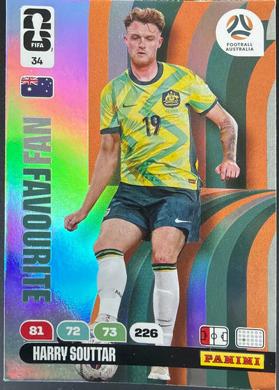 Harry Souttar – Panini Adrenalyn XL FIFA World Cup 2026 – #34