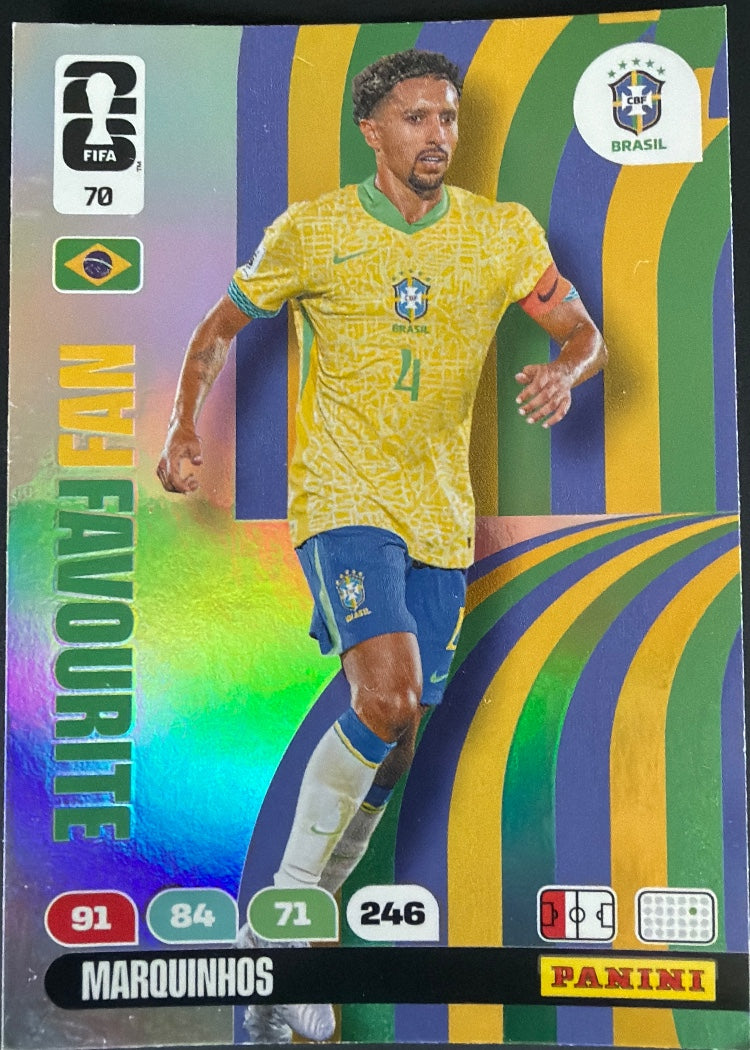 Marquinhos – Panini Adrenalyn XL FIFA World Cup 2026 – #70