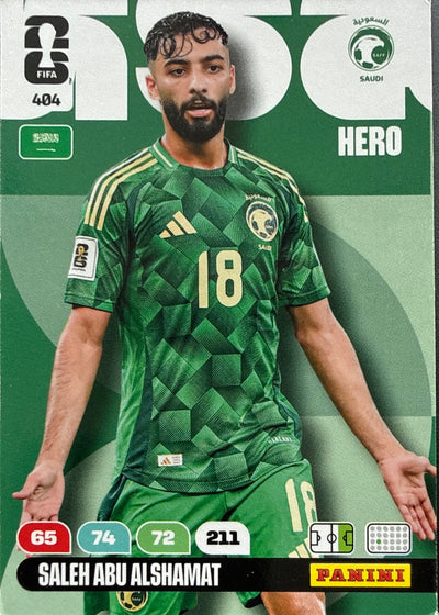 Saleh Abu al-Shamat – Panini Adrenalyn XL FIFA World Cup 2026 – #404