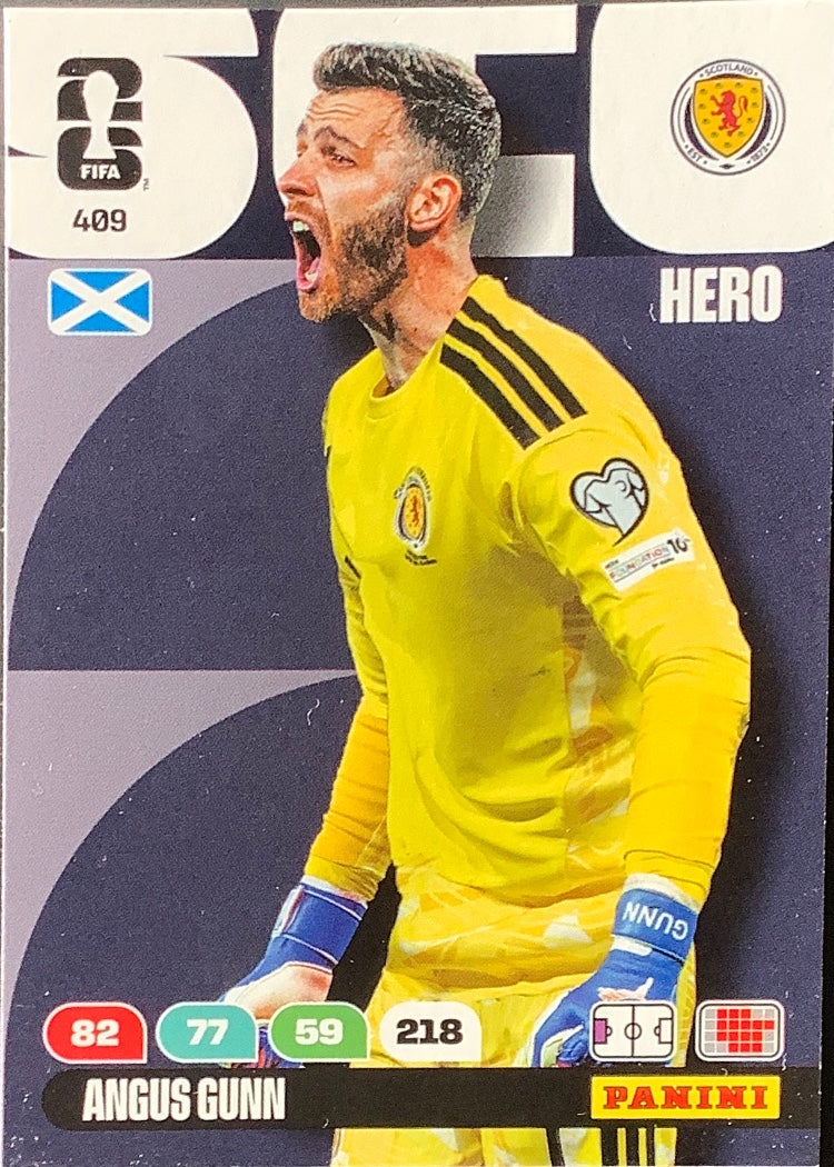 Angus Gunn – Panini Adrenalyn XL FIFA World Cup 2026 – #409