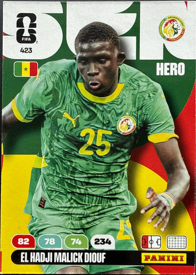 El Hadji Malick Diouf – Panini Adrenalyn XL FIFA World Cup 2026 – #423