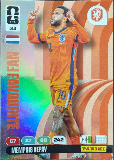 Memphis Depay – Panini Adrenalyn XL FIFA World Cup 2026 – #310
