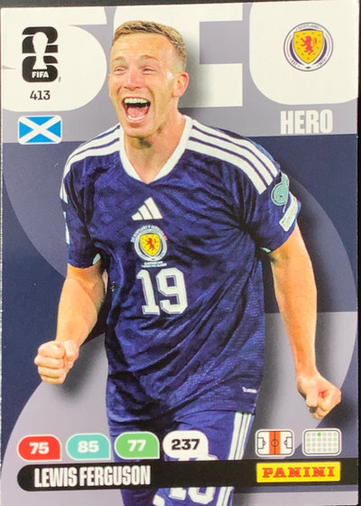 Lewis Ferguson – Panini Adrenalyn XL FIFA World Cup 2026 – #413