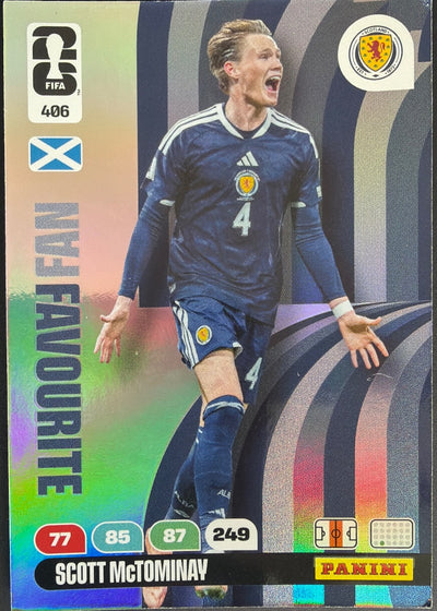 Scott McTominay – Panini Adrenalyn XL FIFA World Cup 2026 – #406