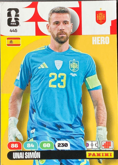 Unai Simón – Panini Adrenalyn XL FIFA World Cup 2026 – #445