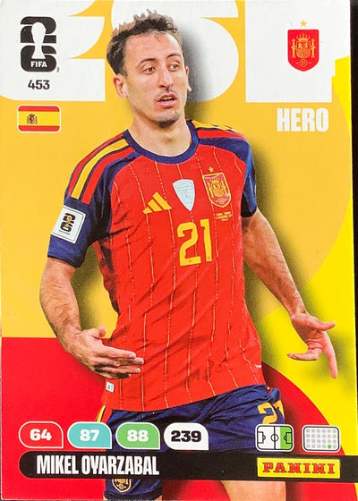 Mikel Oyarzabal – Panini Adrenalyn XL FIFA World Cup 2026 – #453