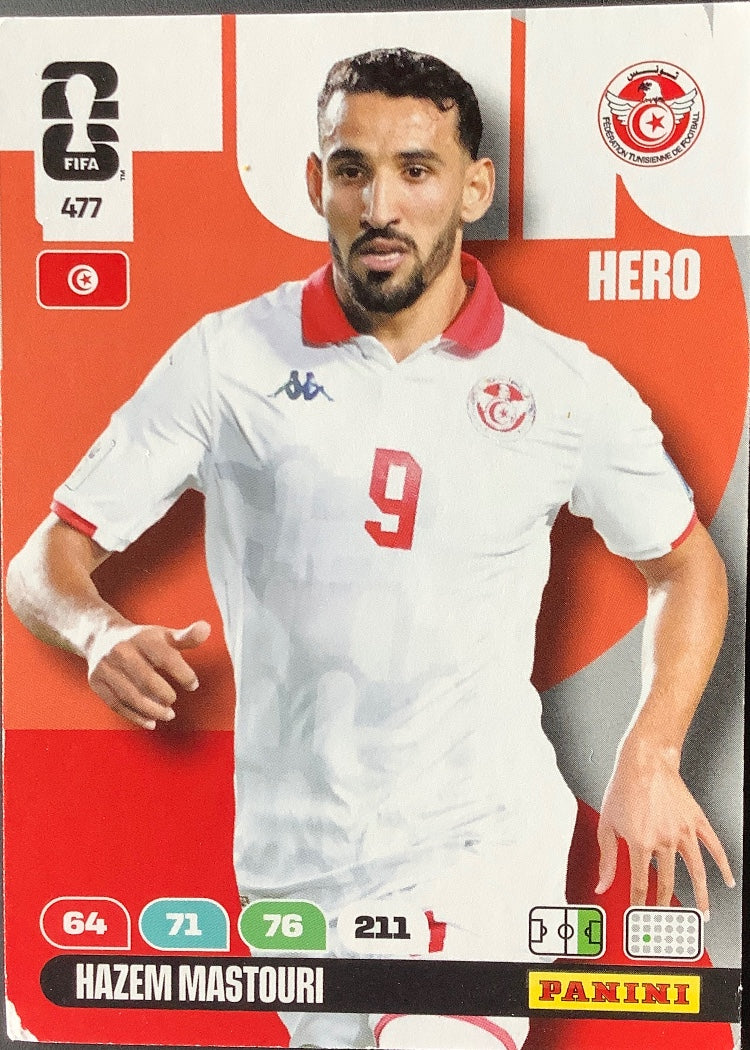 Hazem Mastouri – Panini Adrenalyn XL FIFA World Cup 2026 – #477