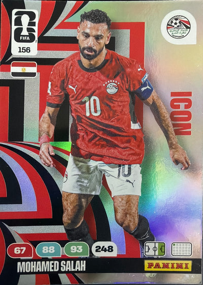 Mohamed Salah – Panini Adrenalyn XL FIFA World Cup 2026 – #156