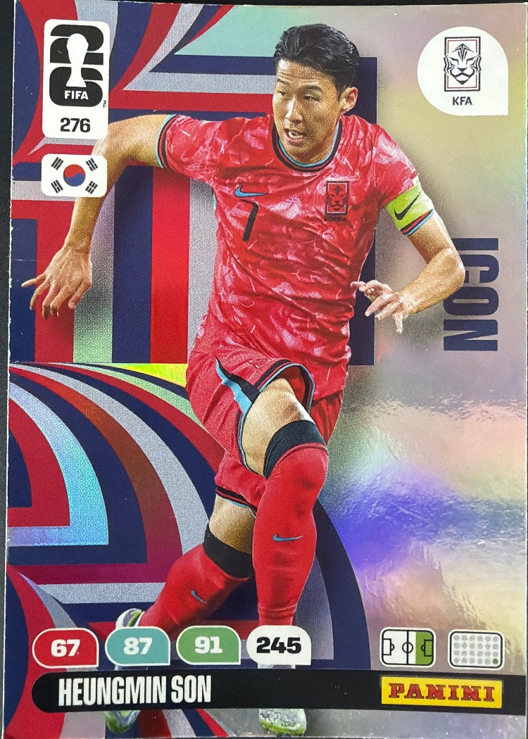 Heung-min Son – Panini Adrenalyn XL FIFA World Cup 2026 – #276