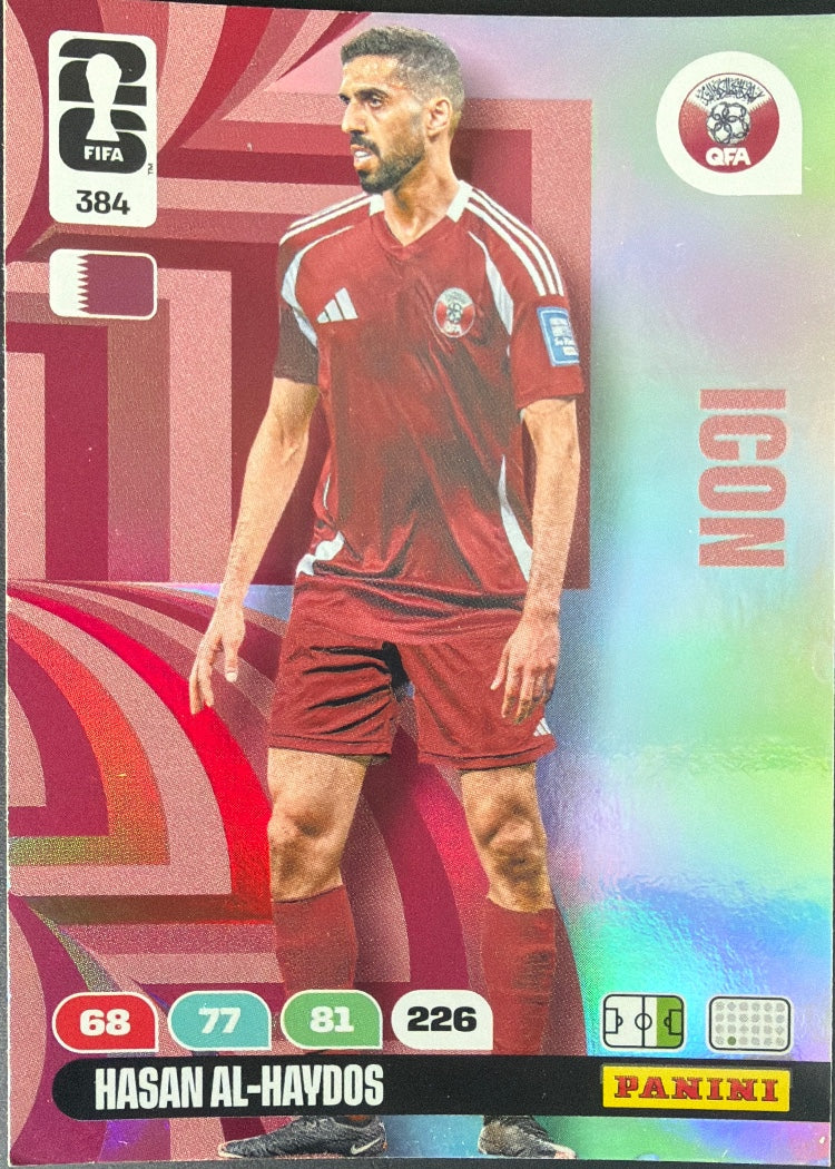 Hasan al-Haydos – Panini Adrenalyn XL FIFA World Cup 2026 – #384