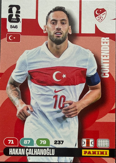Hakan Çalhanoğlu – Panini Adrenalyn XL FIFA World Cup 2026 – #546