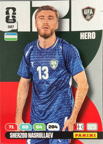 Sherzod Nasrullaev – Panini Adrenalyn XL FIFA World Cup 2026 – #507