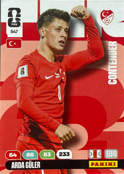 Arda Güler – Panini Adrenalyn XL FIFA World Cup 2026 – #547