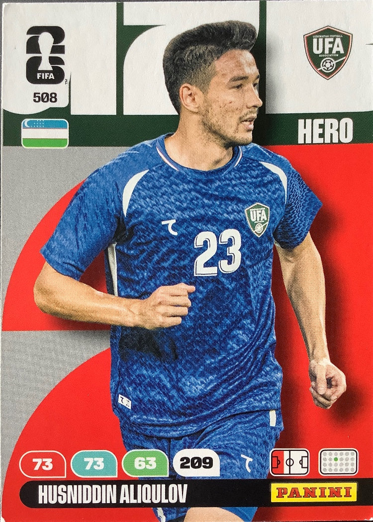 Husniddin Aliqulov – Panini Adrenalyn XL FIFA World Cup 2026 – #508