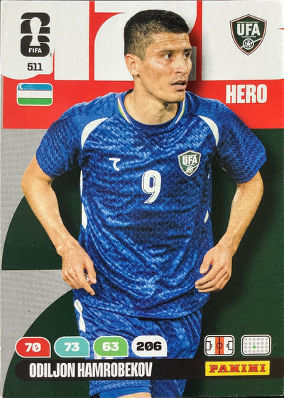 Odiljon Hamrobekov – Panini Adrenalyn XL FIFA World Cup 2026 – #511