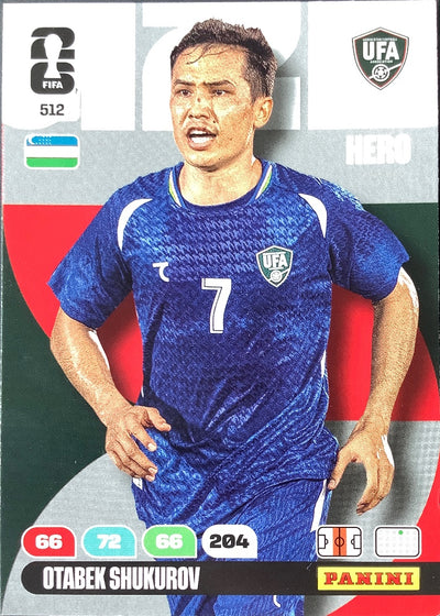 Otabek Shukurov – Panini Adrenalyn XL FIFA World Cup 2026 – #512