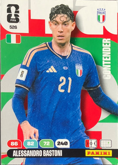 Alessandro Bastoni – Panini Adrenalyn XL FIFA World Cup 2026 – #526