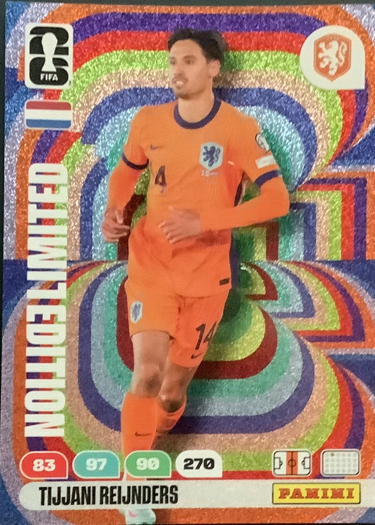 Tijjani Reijnders – Panini Adrenalyn XL FIFA World Cup 2026 – #le-tr