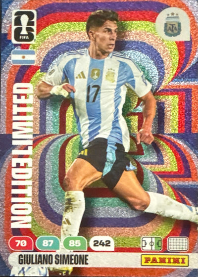 Giuliano Simeone – Panini Adrenalyn XL FIFA World Cup 2026 – #leu-gs