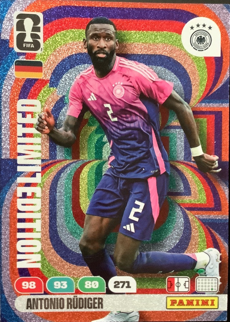 Antonio Rüdiger – Panini Adrenalyn XL FIFA World Cup 2026 – #le-ar