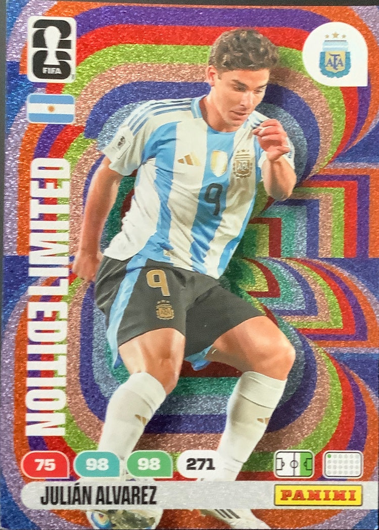 Julián Alvarez – Panini Adrenalyn XL FIFA World Cup 2026 – #le-ja