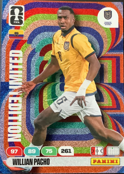 Willian Pacho – Panini Adrenalyn XL FIFA World Cup 2026 – #le-wp