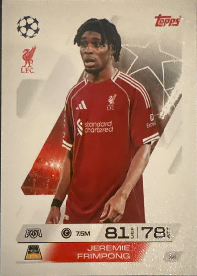 Jeremie Frimpong – Topps Match Attax Champions League 2025/26 – #14