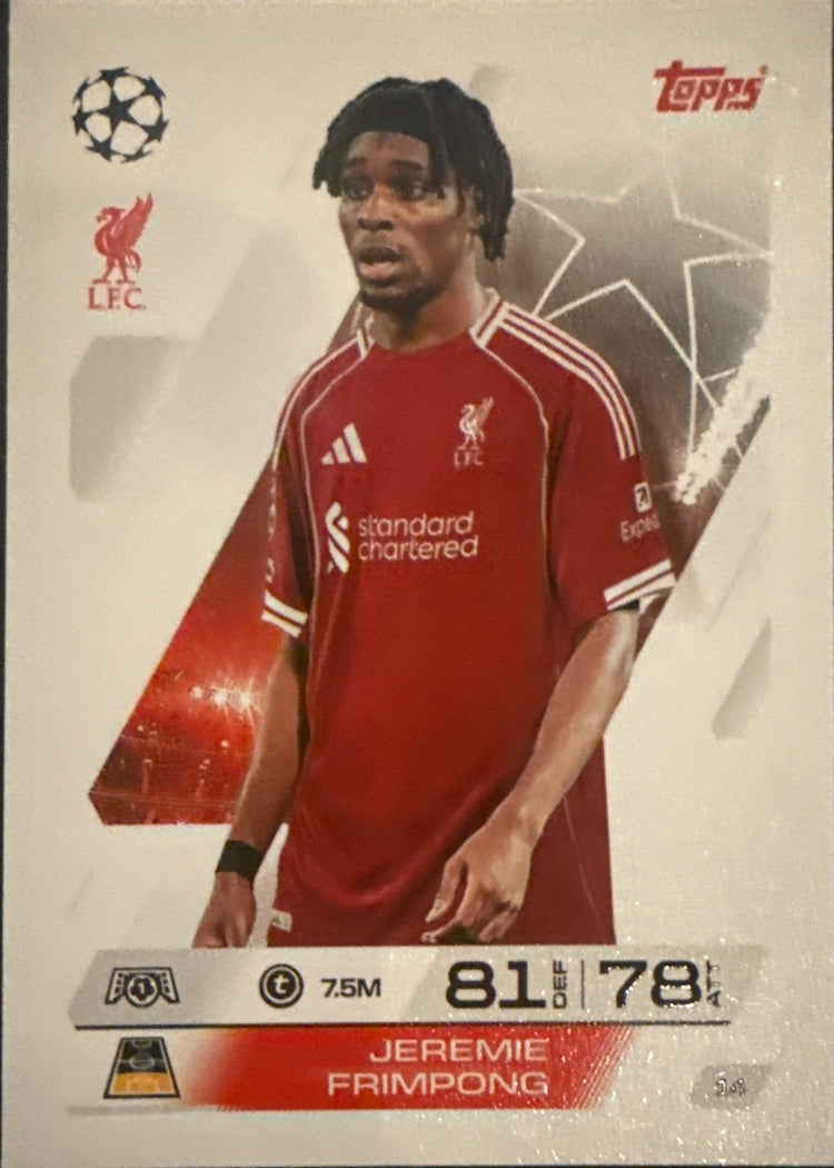 Jeremie Frimpong – Topps Match Attax Champions League 2025/26 – #14