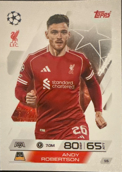 Andy Robertson – Topps Match Attax Champions League 2025/26 – #15