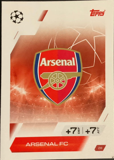 Team Badge – Topps Match Attax Champions League 2025/26 – #28
