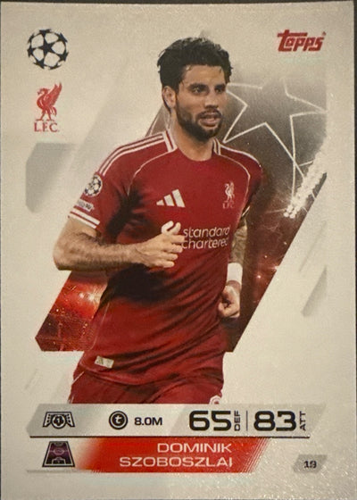 Dominik Szoboszlai – Topps Match Attax Champions League 2025/26 – #19