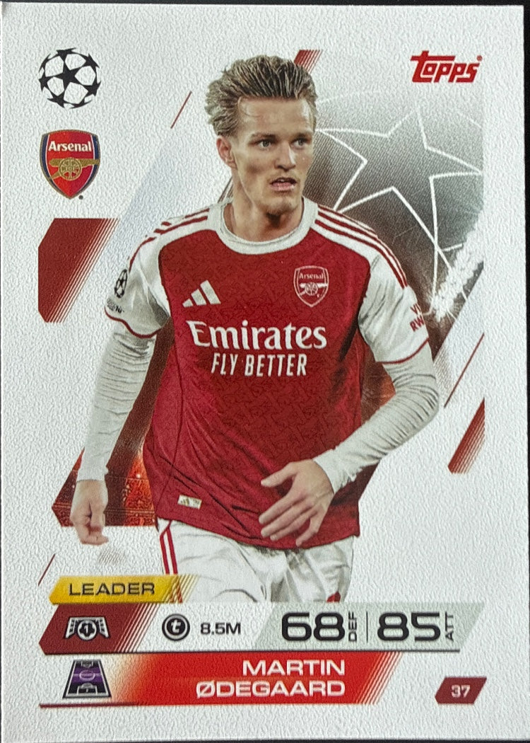 Martin Ødegaard – Topps Match Attax Champions League 2025/26 – #37