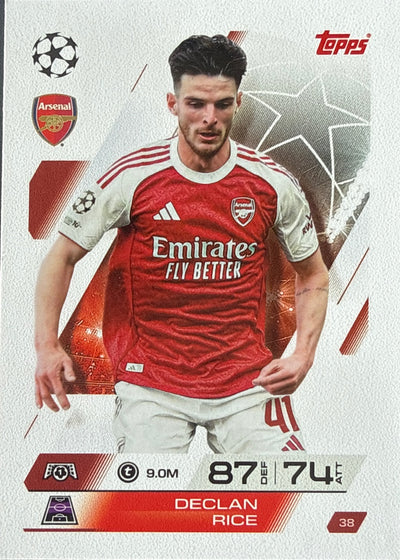 Declan Rice – Topps Match Attax Champions League 2025/26 – #38