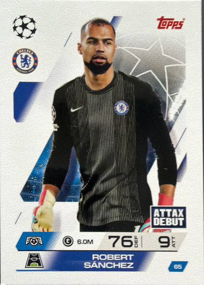 Robert Sánchez – Topps Match Attax Champions League 2025/26 – #65