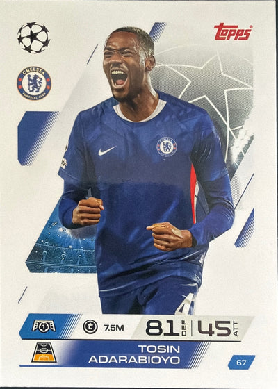 Tosin Adarabioyo – Topps Match Attax Champions League 2025/26 – #67