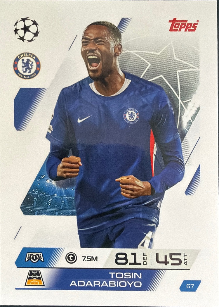 Tosin Adarabioyo – Topps Match Attax Champions League 2025/26 – #67