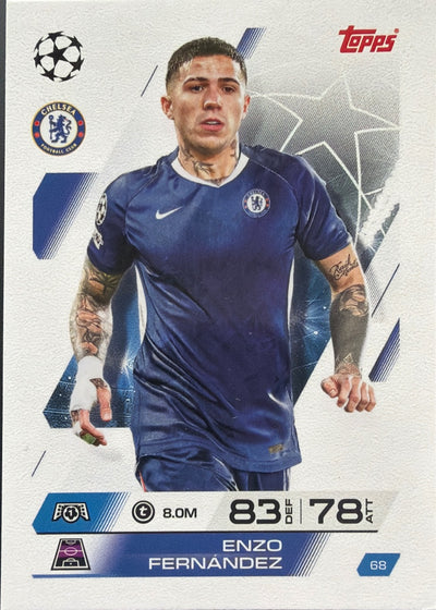 Enzo Fernández – Topps Match Attax Champions League 2025/26 – #68