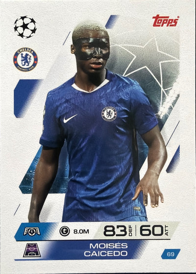 Moisés Caicedo – Topps Match Attax Champions League 2025/26 – #69