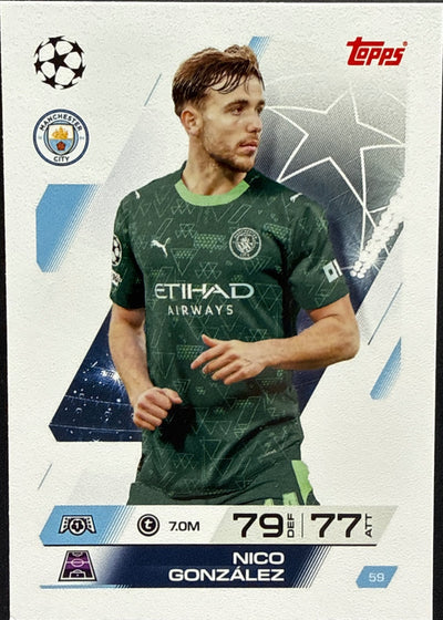 Nico González – Topps Match Attax Champions League 2025/26 – #59