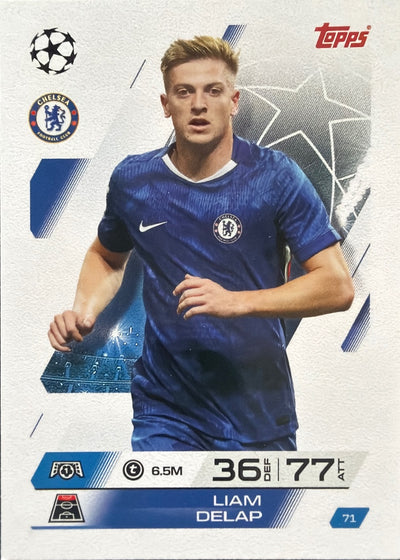 Liam Delap – Topps Match Attax Champions League 2025/26 – #71