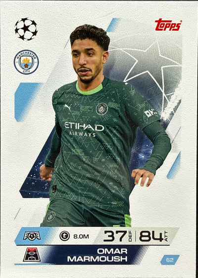 Omar Marmoush – Topps Match Attax Champions League 2025/26 – #62
