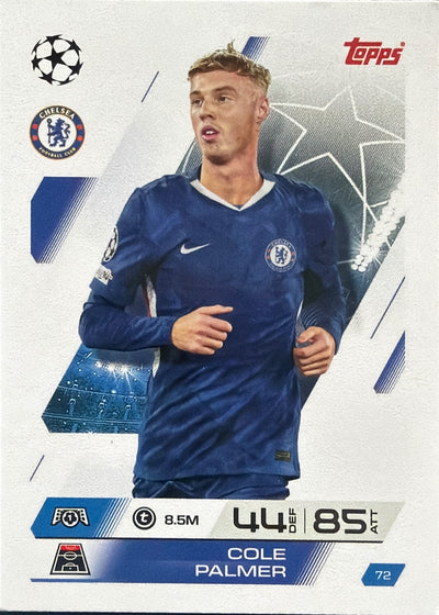 Cole Palmer – Topps Match Attax Champions League 2025/26 – #72