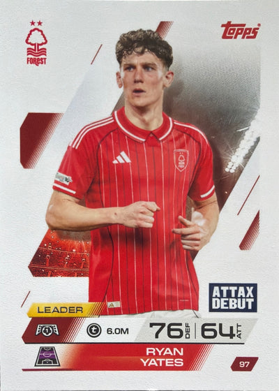 Ryan Yates – Topps Match Attax Champions League 2025/26 – #97