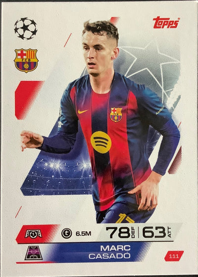 Marc Casadó – Topps Match Attax Champions League 2025/26 – #111