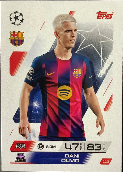Dani Olmo – Topps Match Attax Champions League 2025/26 – #112