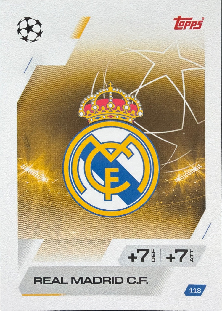 Team Badge – Topps Match Attax Champions League 2025/26 – #118