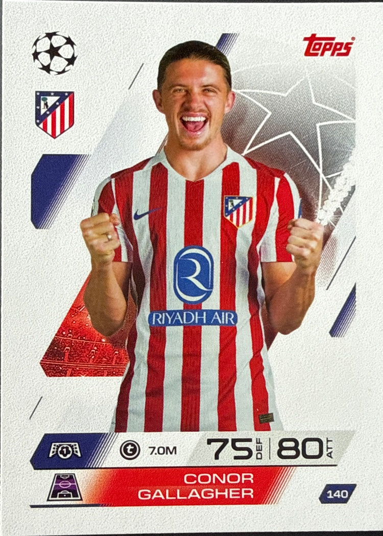 Conor Gallagher – Topps Match Attax Champions League 2025/26 – #140