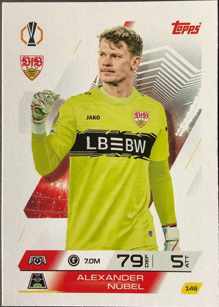 Alexander Nübel – Topps Match Attax Champions League 2025/26 – #146